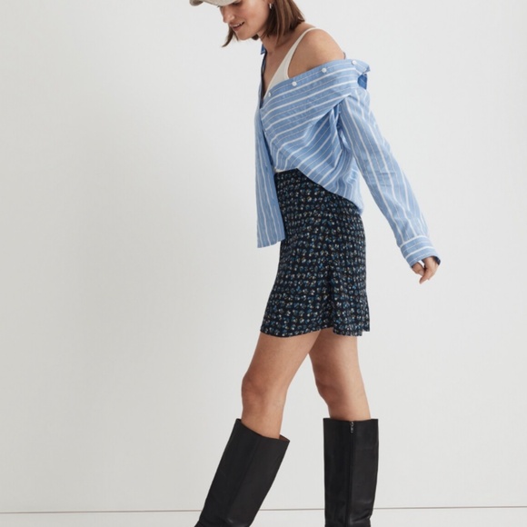 NWOT Madewell The Layton Floral Miniskirt - Picture 2 of 7